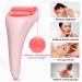 5-Piece Ice Roller Face Massager Kit with Ice Mold and Gua Sha Tool - Skin Care Set with Headband and Clutch Bag - Buy Online on GoSupps.com