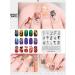 KADS Nail Art Stamping Plates Set Image Template Stencils Pattern with Stamping Plates Holder Case Organizer (ZO015) - Buy Online on GoSupps.com