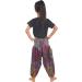 Lofbaz Kids Harem Aladdin Pants 0-3 Months Peacock Pink - Colorful Bohemian Pirate Style - Buy Online on GoSupps.com