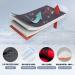 Keencamp 0 Degree XXL Sleeping Bag for Winter | Cold Weather Adult 4 Season Big and Tall | Cotton Flannel, Pillow & Compression Sack | Black_L - Buy Online on GoSupps.com