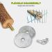 4 Pack Natural Wood Bird Perch for Bird Cages - Parrot Stand Platform Exercise Toys - Cage Accessories for Budgies, Cockatiel, Conure, Parakeet - Paw Grinding Stick Perch Stand - Buy Online on GoSupps.com