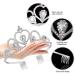 Lurrose Rhinestone Crystal Tiara Crown Set for Wedding, Bridal, Birthday, Pageant - 2 Pack - Buy Online on GoSupps.com