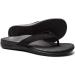 LLSOARSS Plantar Fasciitis Feet Sandal with Arch Support - Best Orthotic flip Flops for Flat FeetHeel Pain- for Women 11 Black