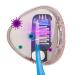 TAISHAN UV Sanitizer Toothbrush Case,Portable Rechargeable Travel Toothbrush Holder,Fits All Toothbrushes for Electric and Manual Toothbrushes,Safety Feature for Home and Travel Pink