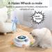 GoldenSun 3-In-1 Interactive Cat Toys for Indoor Cats - Rechargeable Smart Feather Toy with Balls, Butterfly Teaser, and 6 Attachments - Buy Online on GoSupps.com