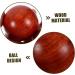 Ultechnov 6 STK Massage Balls - Muscle Massage & Acupuncture Point Therapy | Healthy Fitness & Stretching Balls | Wooden & Bamboo Gymnasium Balls - Buy Online on GoSupps.com