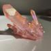 Natural Crystal Rough Home Decoration 1pcs100-150g Natural Crystal Cluster Specimen Aura Electroplating Pink Gem Titanium Quartz Cluster Specimen s - Buy Online on GoSupps.com