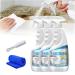 Tile Grout Cleaner Sprayer Stone Stain Remover Cleaner Multi-Purpose Cleaner for Kitchen & Bathroom Multi-Purpose Foam Cleaner All Purpose Stain Remover (3Pcs)