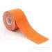 2.5CM*5M Face V Line Neck Eye Lift Wrinkle Sticker Tape Facial Skin Care Tool Bandage Kinesiology Tape orange2.5cmx5m