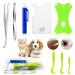 Taihobo 8er set Ticker pliers human & pet professional tick pliers for dog cats cat with enlargement function Tick card different hooks for all tick sizes effective tick tongs set with case