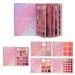 Book Makeup Palette Matte & Satin Finish Water Resistant Eyeshadow Palette Set for Women and Girls Travel Office Party Wedding Shopping Holidays