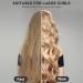 6 in 1 Curling Wand Set with Tourmaline Ceramic Technology and Accessories - Black - Buy Online on GoSupps.com