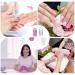 Minkissy 6-Piece Nail Art Silicone Stamp Set - Clear Nail Stamper & Scraper for Perfect Manicure - Buy Online on GoSupps.com