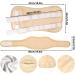 Reusable Casting Oil Pack Massage Belt Set - Stretchy Adhesive Leak-Proof TPU for Neck & Belly (Khaki) - Best International Shipping - Buy Online on GoSupps.com