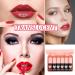 Fusang 6Pcs Lip Tint Stain Set - Long Lasting Moisturizing Lip Gloss for Women - Buy Online on GoSupps.com