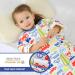 MIKAFEN Baby Sleeping Bag 3.5Tog | Long Sleeves 100% Organic Cotton | 6-18 Months - Buy Online on GoSupps.com