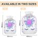 Magic Unicorn Floral Hot Water Bottle 2L - Cozy Pain Relief & Winter Hand Feet Warmer - Buy Online on GoSupps.com