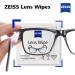 ZEISS Lens Wipes - 200 Individually Packed Disposable Cloths for Glasses, Cameras & Binoculars - Portable Cleaning Solution - Buy Online on GoSupps.com