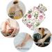 Naanle Pink Butterfly Rose Hot Water Bottle | 2L Heat Bottle for Back Pain Relief & Cold Therapy - International Shipping - Buy Online on GoSupps.com