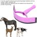 Horse Sweat Scraper Ergonomic Handheld Soft Grip Plastic Sweat Scraper Horse Shedding Grooming Tool Cleaning Comb - Buy Online on GoSupps.com