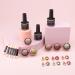 BISHENGYF 6 Box Rose Gold Chrome Nail Powder Set - Metallic Pigment Powder with Top Coat for Shiny Nail Glitter & Mirror Effect - Nail Art Design Decoration Kit - Buy Online on GoSupps.com