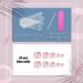 Glitter Rhinestone Pink Press-on Toenails - Square Acrylic False Toe Nails for Women - Buy Online on GoSupps.com