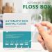 100PC Dental Floss Picks - Portable Automatic Popup Box for Teeth Cleaning | International Shipping Available - Buy Online on GoSupps.com