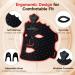 Red Light Mask for Face - 7 Color Wireless LED Facial Skin Care Lightweight Silicone & Foldable for Home Use - Buy Online on GoSupps.com