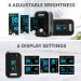 Blaux Finger Pulse Oximeter - Accurate Oxygen Monitor & Blood Oxygen Saturation Device | Digital Display for Home Use & Seniors | Battery-Powered Pulse Oximetry Monitoring - Buy Online on GoSupps.com