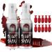 Fake Blood Makeup Spray Blood Splatter Fake Blood Fake Capsule Blood Halloween Liquid Blood Give 10Liquid Blood Capsules So Realistic Vampire Zombie Makeup Kit Cosplay Accessories for Clothes  Face and Body(2 Pcs)