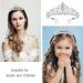 AB Rhinestone Birthday Tiara for Women - Queen Crown with Girl Sash | Silver Birthday Crowns for Girls - Buy Online on GoSupps.com