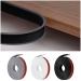 flintronic 5m*16mm U-Shape Flexible Furniture Edge Banding Baby Safty Baby Edge Protector Self Adhesive TPE Wood Edging Tape DIY Furniture Edge Trim for Table Cabinet Furniture Restoration Black 5m*16mm