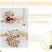 FERCAISH Butterfly Tassel Hair Clip - Classic Style Pearl Hair Accessories for Traditional Clothes, Festive Wedding & Cosplay - Buy Online on GoSupps.com