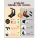 Forlim Adjustable Temperature Shoe Dryer | Portable Boot Warmer & Glove Dryer | 24-Hour Timer | Foldable Design | Smart Panel in Black - Buy Online on GoSupps.com
