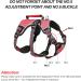 Heele Reflective Dog Crockery & Harness - Durable Comfortable Fit Panic-Resistant Red - Buy Online on GoSupps.com