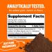 Organic Chaga Mushroom Extract Powder - USDA Certified - 60g - Natural Supplement for Coffee, Tea, Smoothies - Real Fruiting Body, No Fillers - Buy Online on GoSupps.com