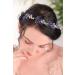 Fxmimior Blue Sapphire Rhinestone Headband | Bridal Hair Vine for Wedding Party - Buy Online on GoSupps.com