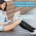 BLUEENJOY Copper Compression Socks (6 Pairs) for Men & Women - Best Support for Nurses, Running, Hiking, Recovery - Black/White/Gray - Small-Medium - Buy Online on GoSupps.com