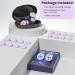 2 Pairs Reusable Noise Cancelling Ear Plugs for Sleeping - Soft Silicone Hearing Protection for Sleep Snoring Swimming & More | 33dB - Hh-purple - Buy Online on GoSupps.com