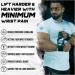 PNI Wrist Wraps for Weightlifting and Powerlifting - Heavy Duty 18 IN Gray Camo | Gym Accessories - Buy Online on GoSupps.com