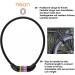 NEAN Bike Lock for Kids - Colorful 10x650mm Cable Lock with Numeric Combination - Secure Bicycle Lock for Children - Buy Online on GoSupps.com