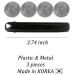 Aurora Pin Stylish Tortoise Shell Hair Clip Set - Strong Korea Made Autoclasp Barrettes for Updo, Bun, Ponytail - 3 Pieces, 3 Colors - Ideal for Thick Medium Volume Hair - Buy Online on GoSupps.com