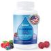 Biobor Magnesium Citrate Gummies 200mg for Adults High Absorption Magnesium Supplement for Leg Cramps Stress Relaxation Muscle Health No Artificial Colors or Flavors Gluten Free Vegetarian