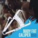 Lightstuff Body Fat Caliper - Skinfold Tool for Home Fat Percentage Check - With Charts & Instructions - Buy Online on GoSupps.com