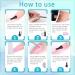 Poly Nail Gel Kit with UV Lamp & 10 Colours | Extension & Builder Gel Set for Women - Buy Online on GoSupps.com