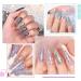 INGPING Glitter Gel Nail Polish Set - 6 Sparkly Colors for Women DIY Nail Art - Dazzling Diamond Varnish - Soak Off UV LED - 8ml - Buy Online on GoSupps.com