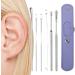 Jextou Earpick Spiral Earwax Remover Kit - Ear Hygiene Care Tool for Children & Adults - Purple - Buy Online on GoSupps.com