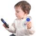 2 Pack Silicone Baby Teething Toys | TV Remote Control Shape | Teether Clips | for Babies 6-24 Months | Boys Girls Teething Toy Gifts (Black+Grey) - Buy Online on GoSupps.com