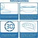 28 Non-Sensitive Tooth Whitening Strips - Effective Bleaching Strips for White Teeth | No-Slip Anti-Yellowing Solution - Buy Online on GoSupps.com