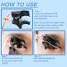 Magnetic Eyelashes Set - 4 Pairs Natural 3D Reusable False Eyelashes with Clips | No Glue Easy Wear DIY Kit Gift - Buy Online on GoSupps.com